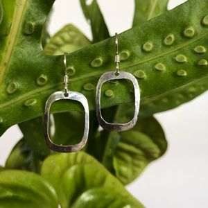 Alaskan Native Handmade Sterling Silver Earrings